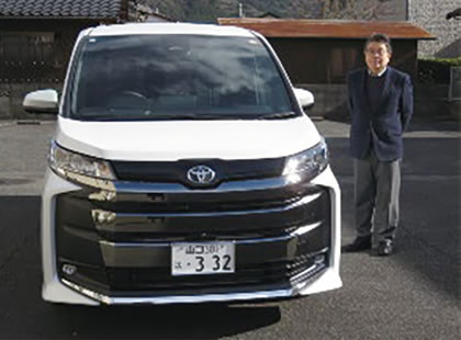 日本財団様より支援車両の助成
