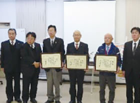 山ロマツダ株式会社様、山ロトヨタ自動車株式会社様、ダスキン江崎支店·トラストウェイ株式会社様より寄附金拝受